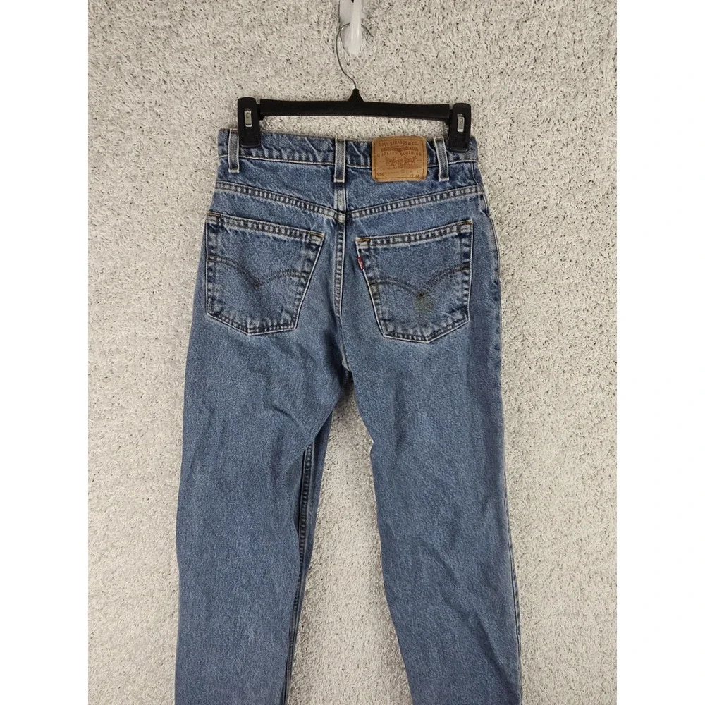 Vintage Levis 550 Student‎ Fit Jeans Red Tab Mens 27x30 (28.5) Relaxed Fit 90s